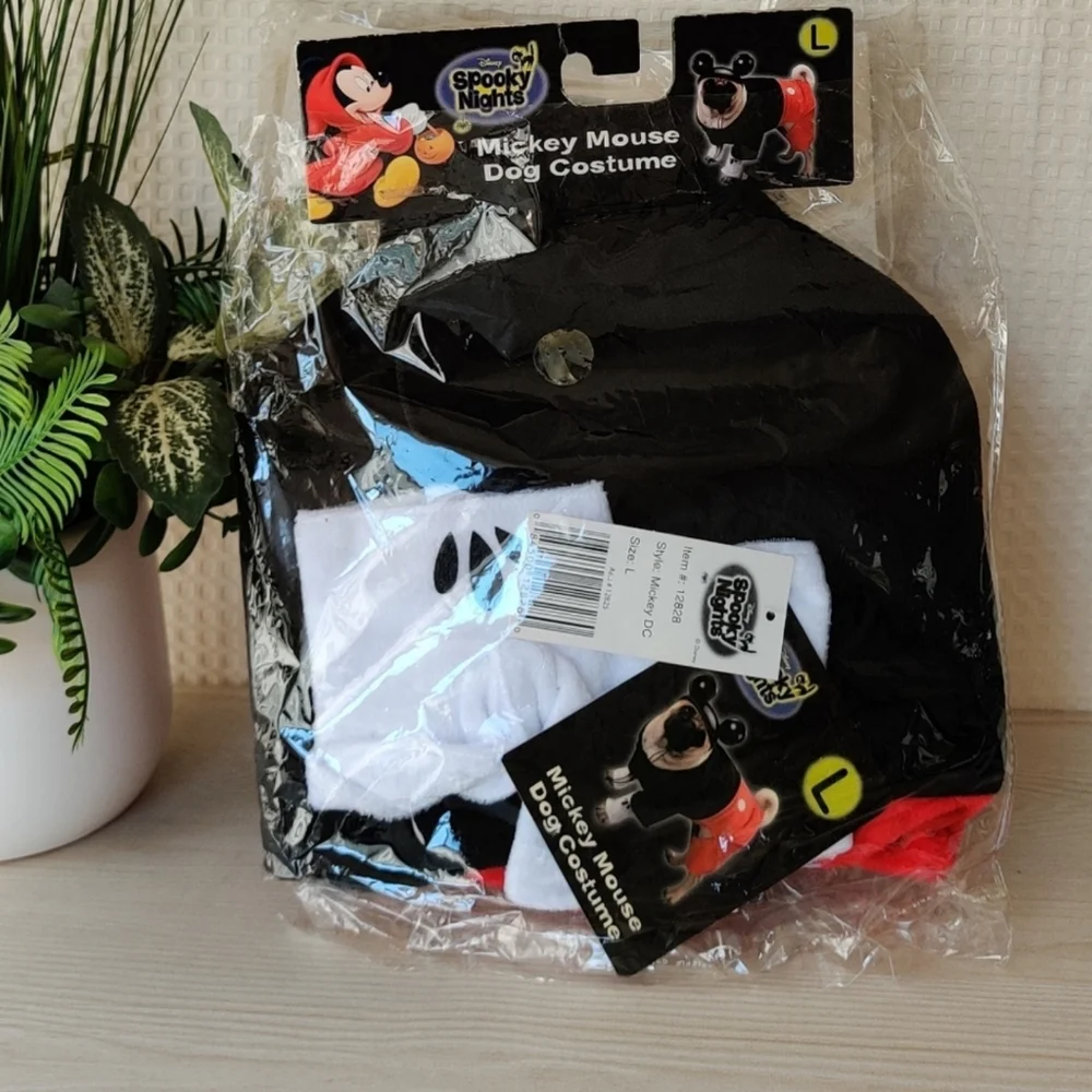 Disney Spooky Nights Mickey Mouse Dog Costume